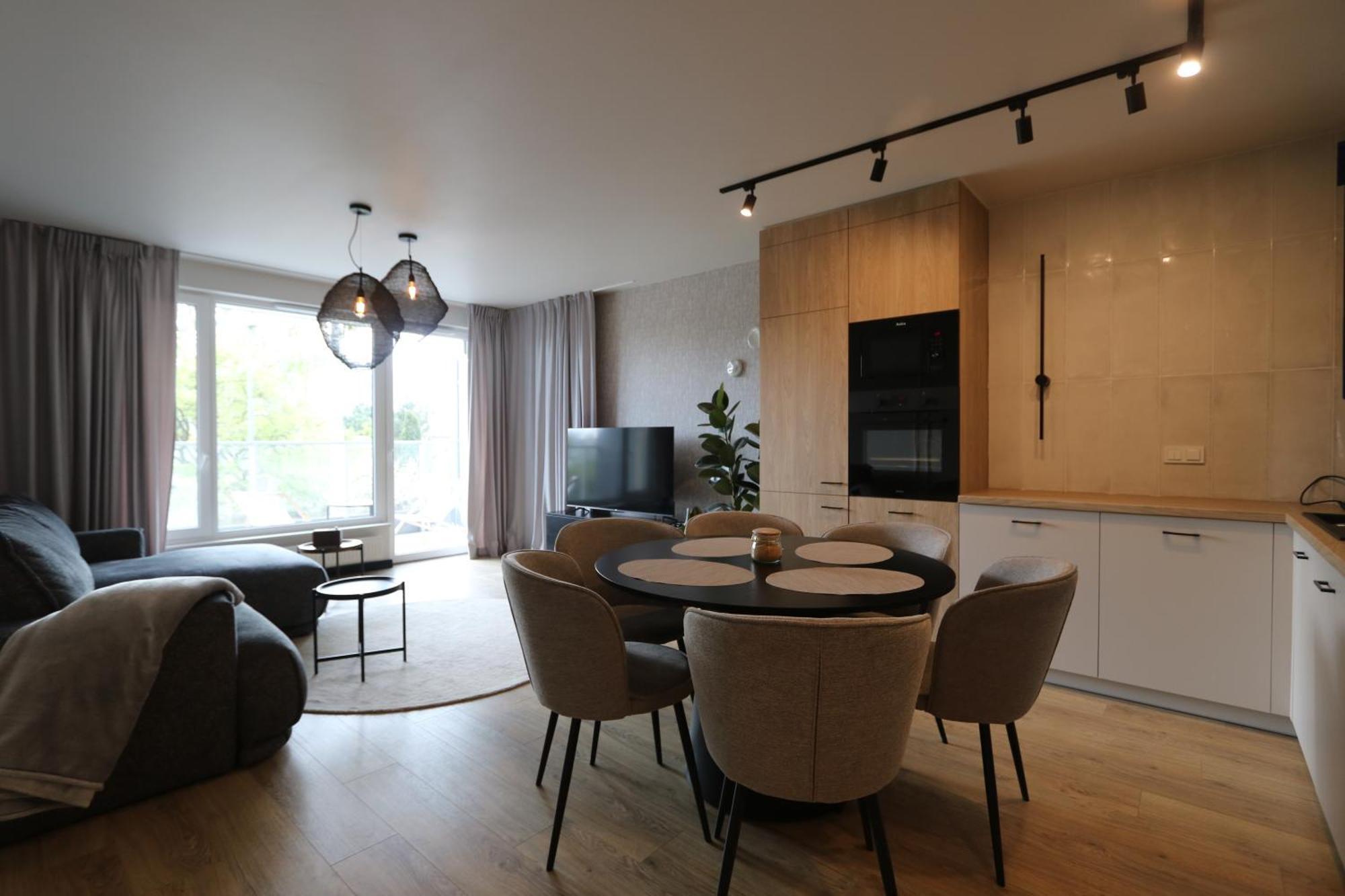 Przestronny Apartament Premium Letnica Гданьск Экстерьер фото